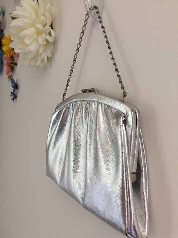 Metal Geometrical Evening Clutch