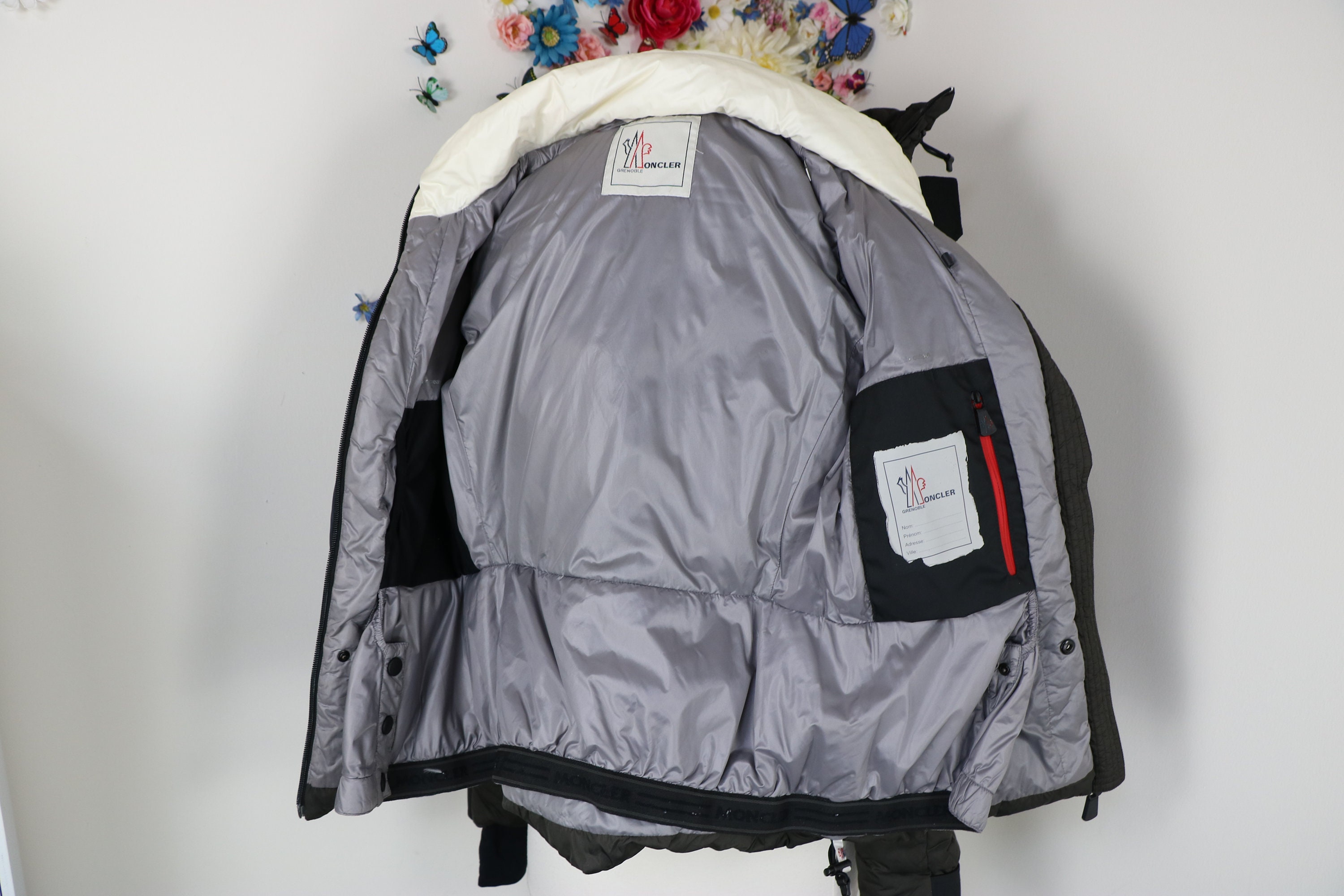MONCLER GRENOBLE Ski Jacket Vintage Designer Quilted Puffer MONCLER GRENOBLE Ski Jacket Vintage Designer Quilted Puffer