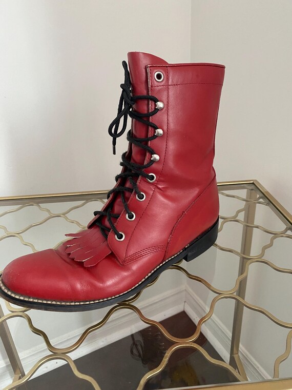 red diamond boots