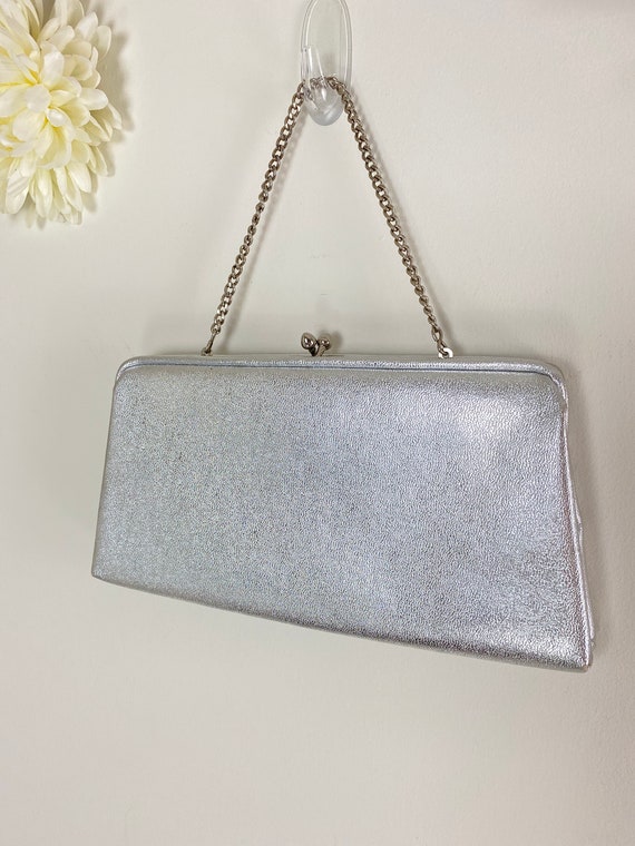Silver Evening Handbag Glitter Party Clutches Evening Bags Small Bride  Wedding Purses For Women Crossbody Cocktail Prom - Evening Bags - AliExpress