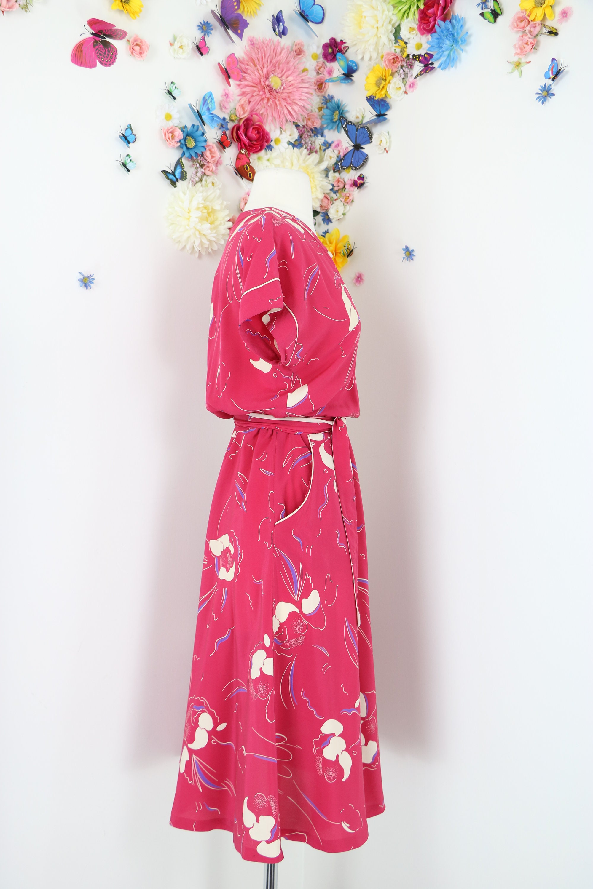 Designer EMILIO SCHUBERTH Silk Day Dress S/M Vintage 1960s - Etsy