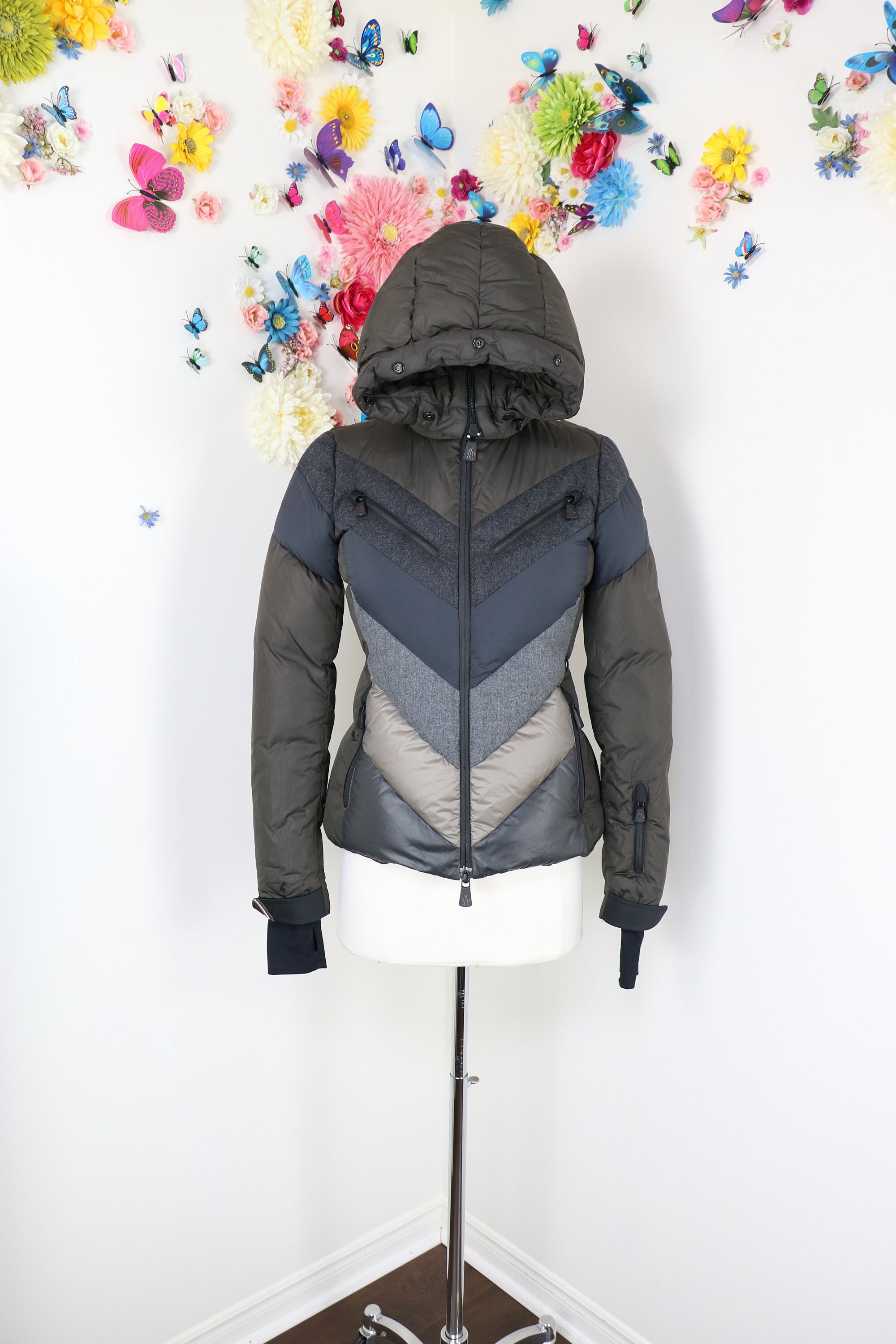 MONCLER GRENOBLE Ski Jacket Vintage Designer Quilted Puffer MONCLER GRENOBLE Ski Jacket Vintage Designer Quilted Puffer