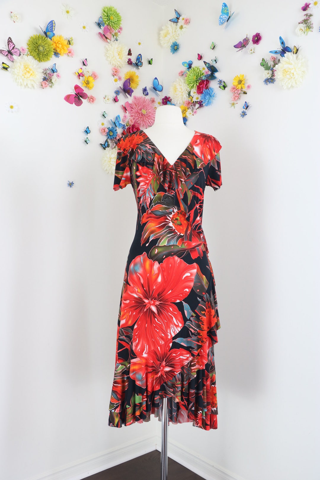 SAMPLE-Vesta Dress - Remi Tropical