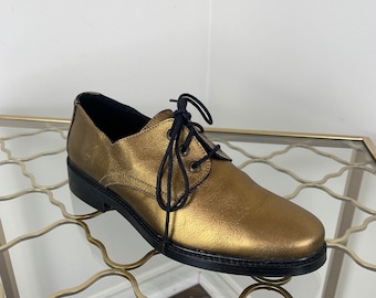 green emerald velvet dress Mason Gold Metal Tip Dress Shoes main image 0