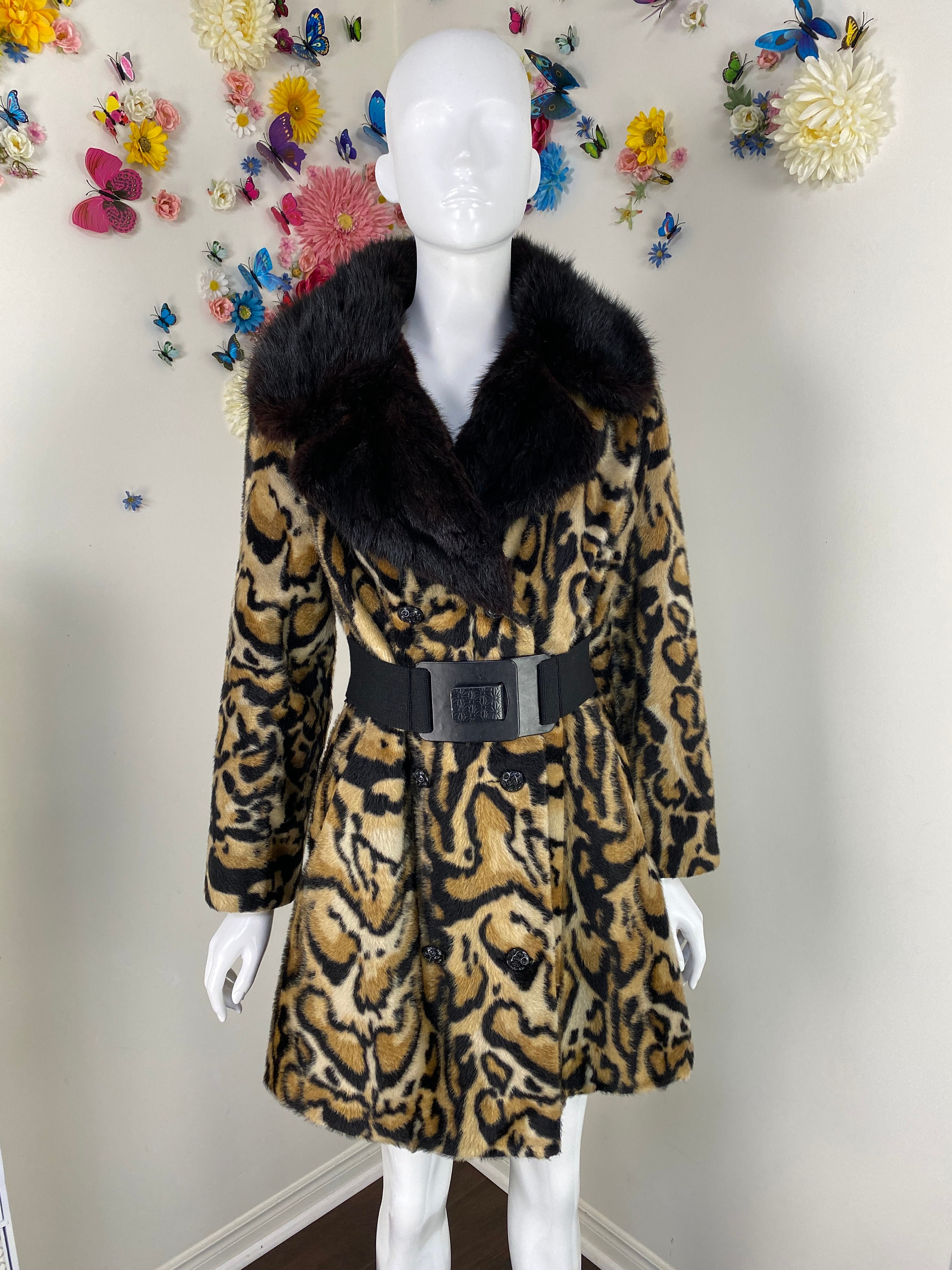 Animal Print Coat -  Canada