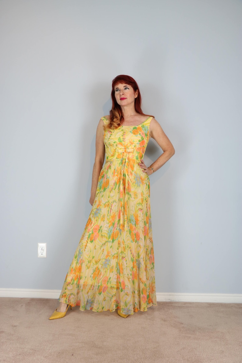 Maxi Dresses Yellow Wedding