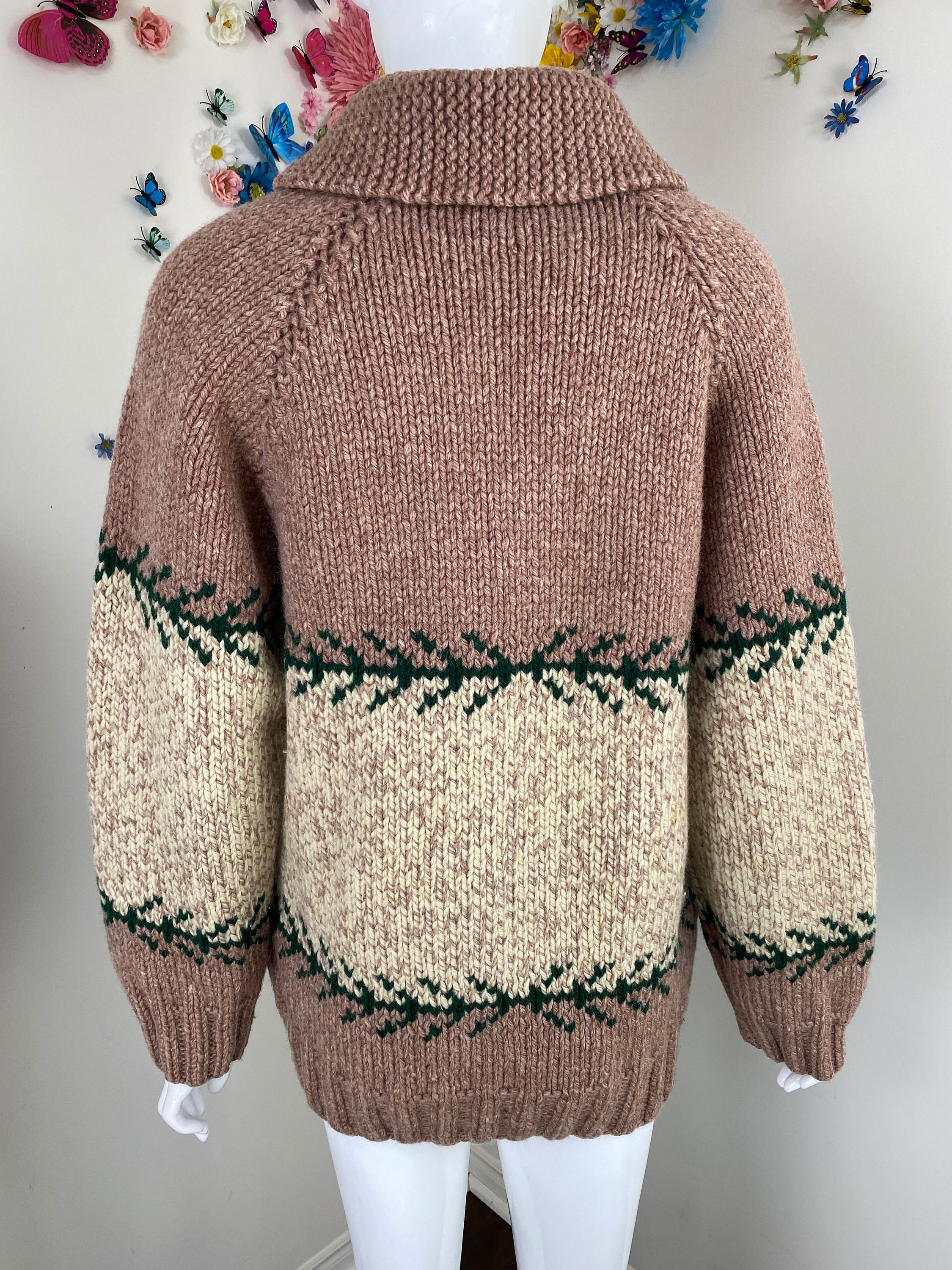 B*E様 70s vintage Cowichan sweater 70s Cowichan sweater Small – Vintage Sponsor