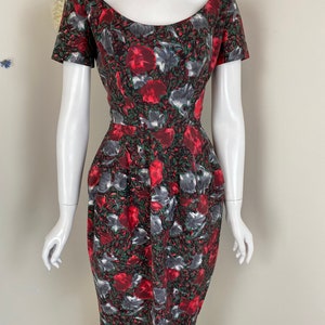 Evening Bubble Dress 1950s Vintage HENRY MORGAN Cocktail Party Dress 50s Formal Event Wedding Guest Dress Special Occasion Dress