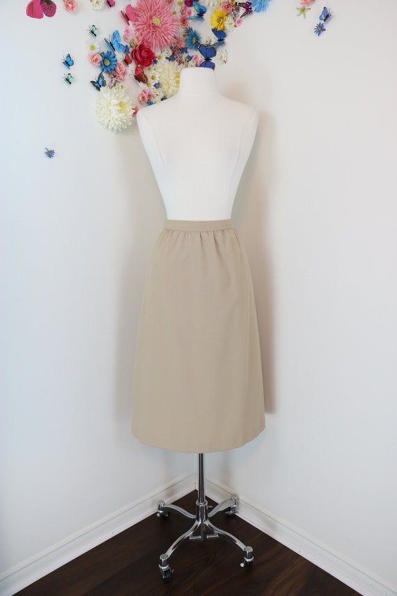 Midi skirt with pockets 70s cheap