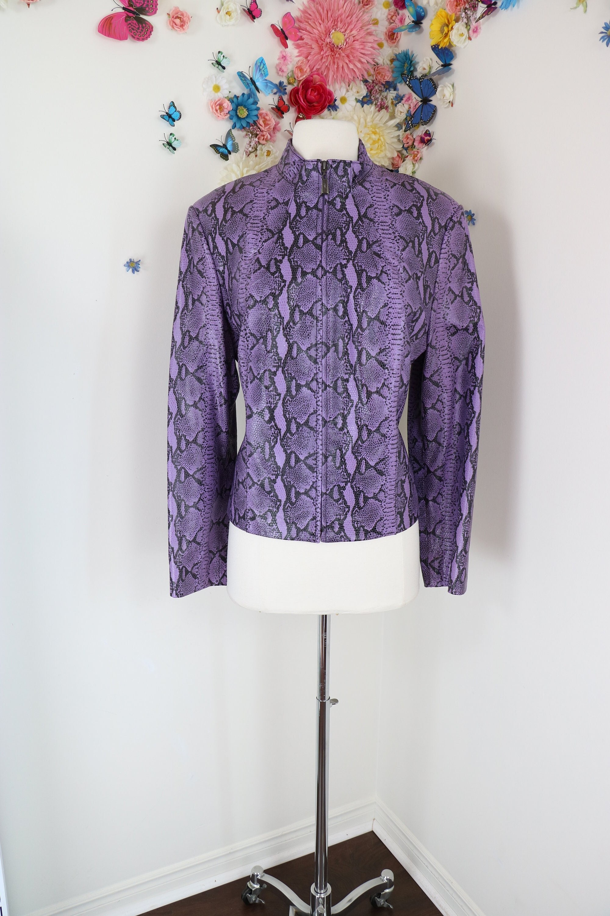 Purple snakeskin best sale jacket