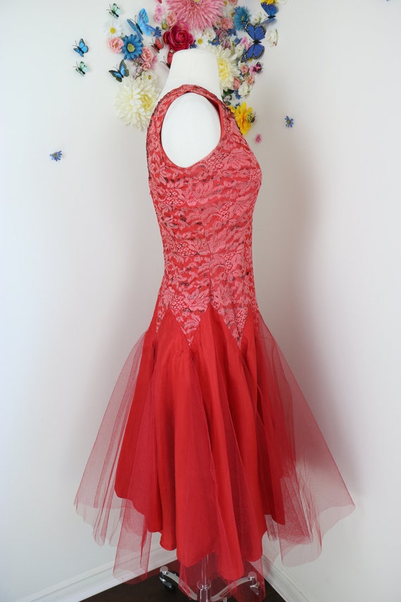 1950s Evening Party Cocktail Dress - Prom Ballroo… - image 6