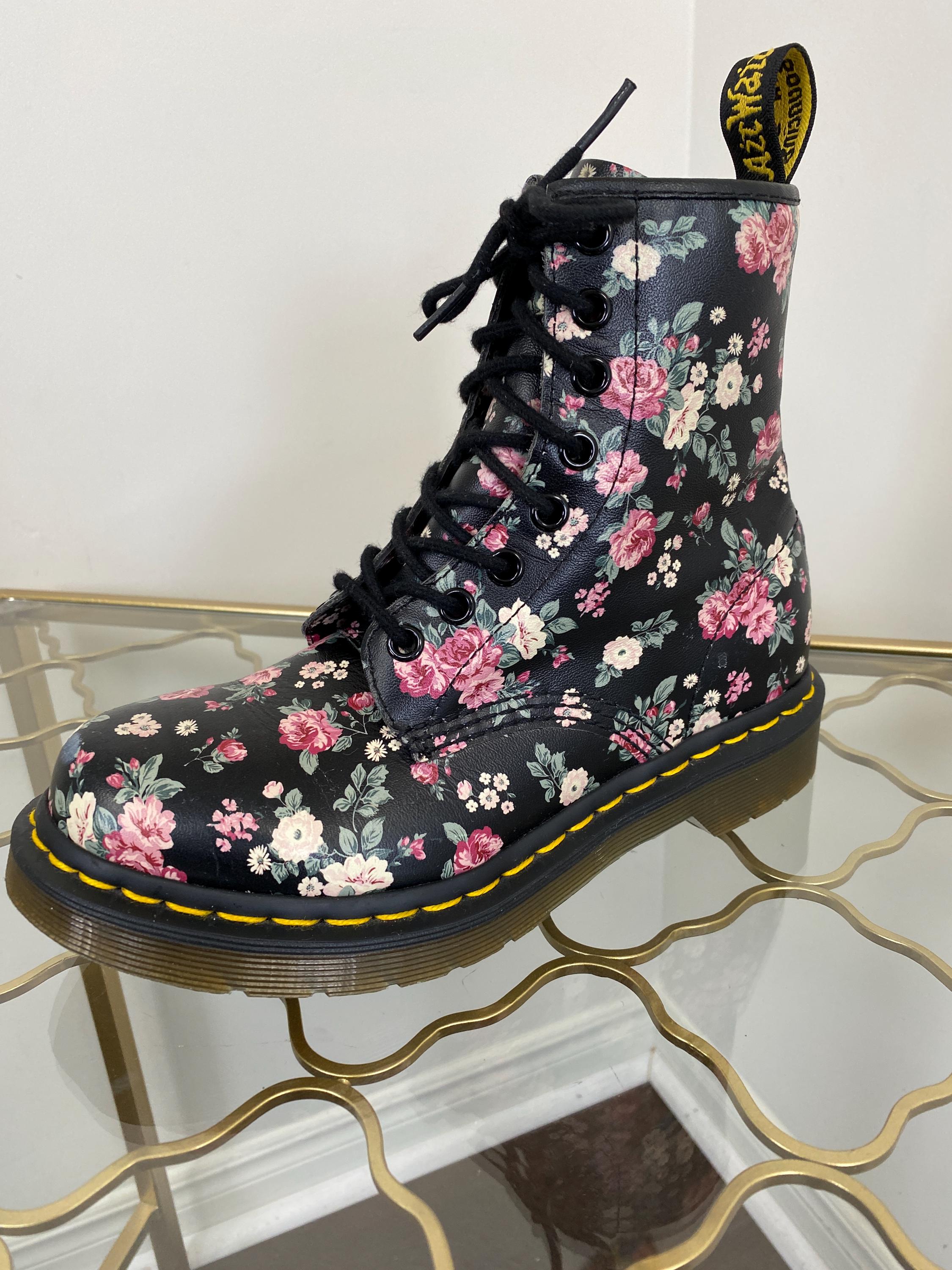 Floral Doc Martens Canada
