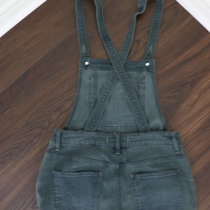 FREE PEOPLE Denimoveraller Y2K-jeans Khakifärgade overaller Farm Country Western Hipster Hippie Casual Vardagsjeans - Liten bild 5