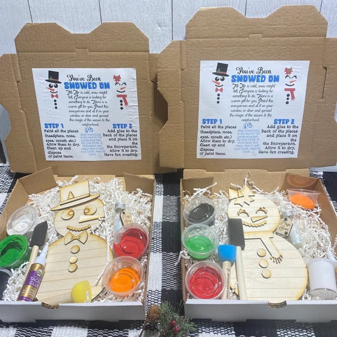 You've Been Snowed in Kit, You've Been Snowed in DIY Kit, Winter Decor ...