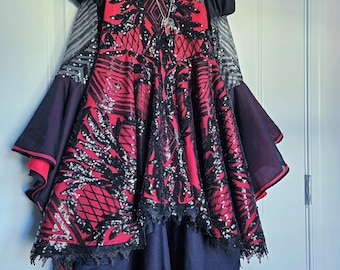 Size 6 Vampire Dress, Gothic Vampire, Vampire Costume, Halloween costume