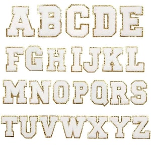 Varsity Letter self adhesive patch