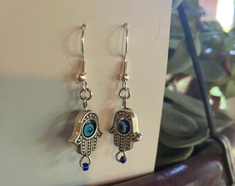 Hamsa Earrings