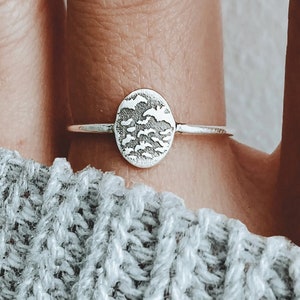 Tiny Bats Ring Silver Bat Ring Gold Bat Jewelry Gift Women