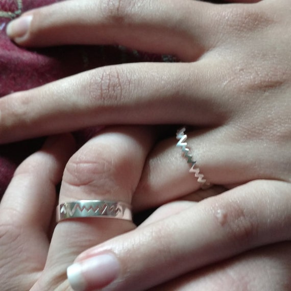 Personalized Promise Ring Gifts For Him His and Her Promise Etsy