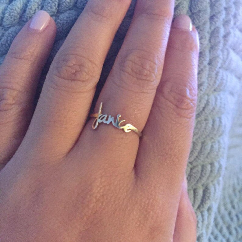 For Women Personalized Ring Children Name Ring Personalized Name Ring Personalized Gift Name Ring Custom Name For Her Mothers Ring