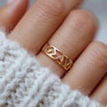 Gold God Is Greater Ring: Christian Jewelry Gift product logo