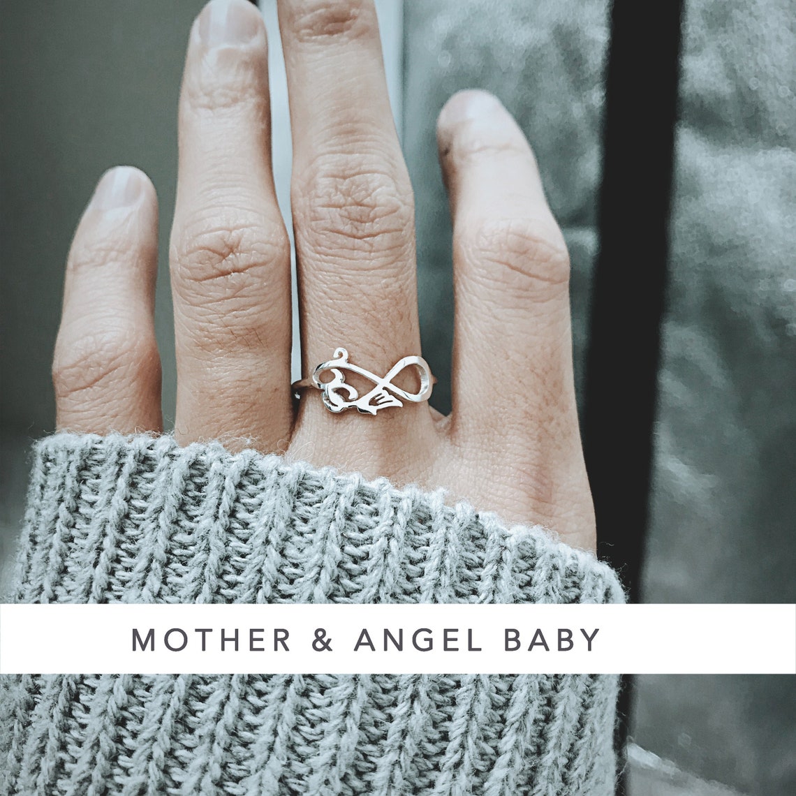 Silver Miscarriage Ring Miscarriage Gift Miscarriage Jewelry Etsy