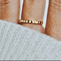 Moon Phase Ring Gold Thumb Ring Crescent Moon Ring Tiny Dainty Pinky Ring Witch Jewelry for Women product logo