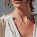 Mountain Wave Sun Necklace: Nature Jewelry Gift product logo