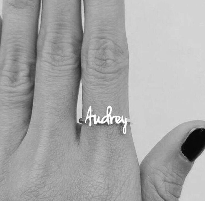 For Women Personalized Ring Children Name Ring Personalized Name Ring Personalized Gift Name Ring Custom Name For Her Mothers Ring