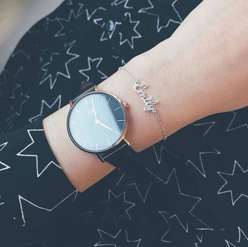 Gifts for Mom Kids Name Anklet Name Bracelet Personalized Name Jewelry Custom Name Bracelet or Anklet Dainty Bracelet Baby Name