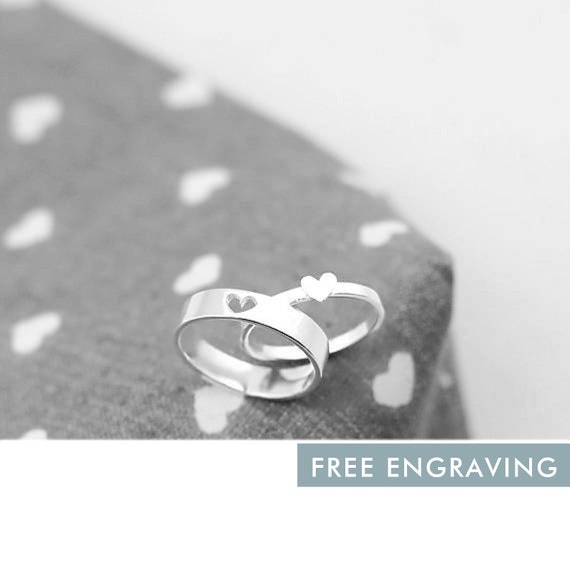 His and her promise rings best sale