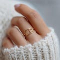 Golden Ratio Ring: Fibonacci Jewelry, Science Gift product logo