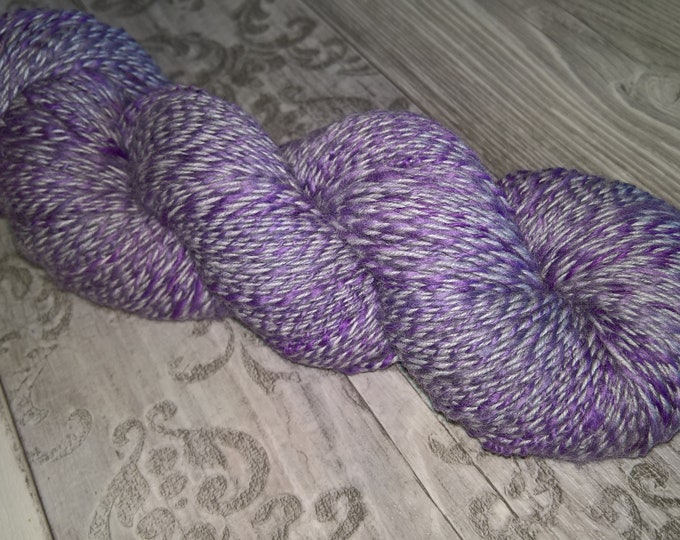 Moon Lilacs Hand Spun Yarn ~ 220g
