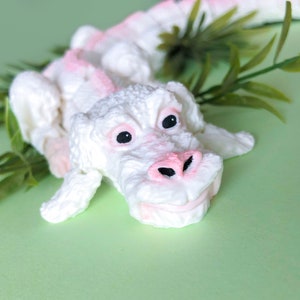Flexi Falkor Inspired by The Neverending Story - 3d Printed Articulated Falcor The Luck Dragon
