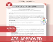 Minimalist Resume Template, Modern Executive Design (Google Docs)