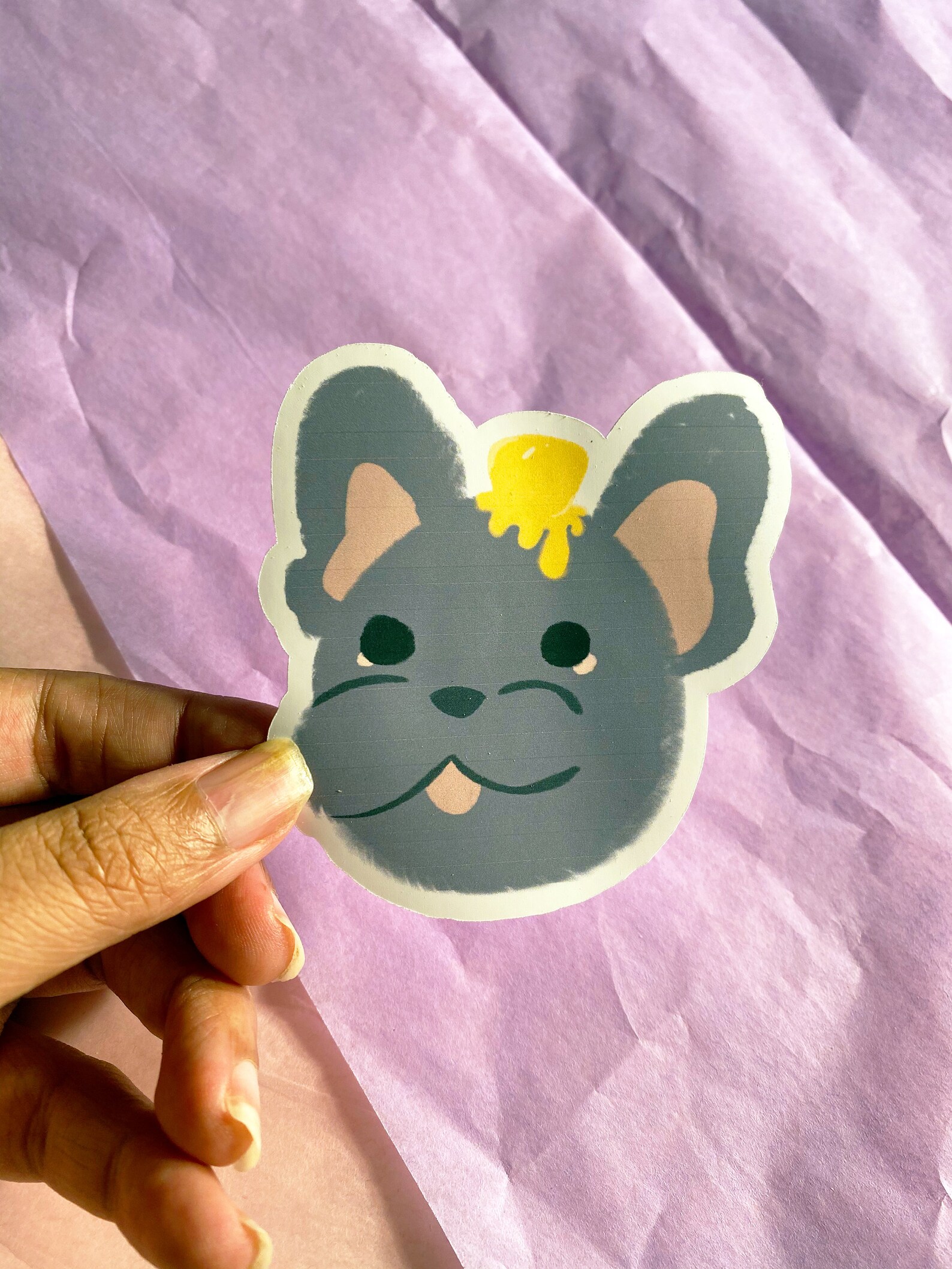 Buttuh Dog Meme Sticker Funny Meme Sticker Kawaii Butter Etsy