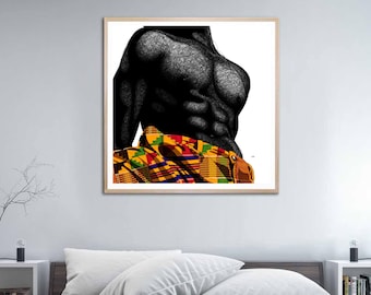 DEAR BLACK MAN, Black Artwork, African American Art, Afrocentric Art, African Art, Black Artist, African Art Print, Art Decor, Kubitees