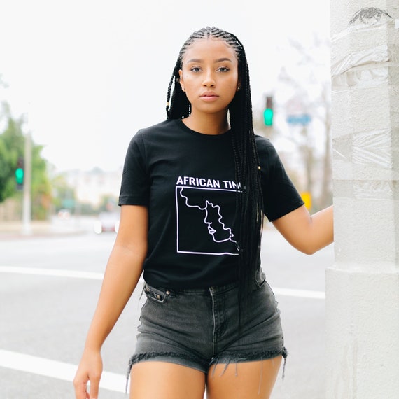 afro graphic tees