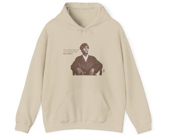 HUEY P NEWTON - Black Panther Party Hoodie for Black History Month Gift Idea for Black History Buff Present, Kubitees Black Owned Shop