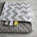 Baby Blanket - Grey Chevron Blanket - Toddler Blanket - Baby play mat - Pram blanket - Cot blanket  - Gender Neutral
