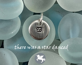 Zodiac Symbol Charm/Pendant - What’s Your Sign? - Argentium .935 or .925 Sterling Silver