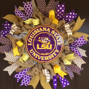 Louisiana State University Wreath