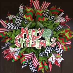 Merry Christmas Wreath