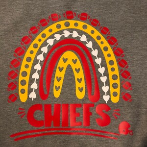 Chiefs T-shirt, long or short sleeve