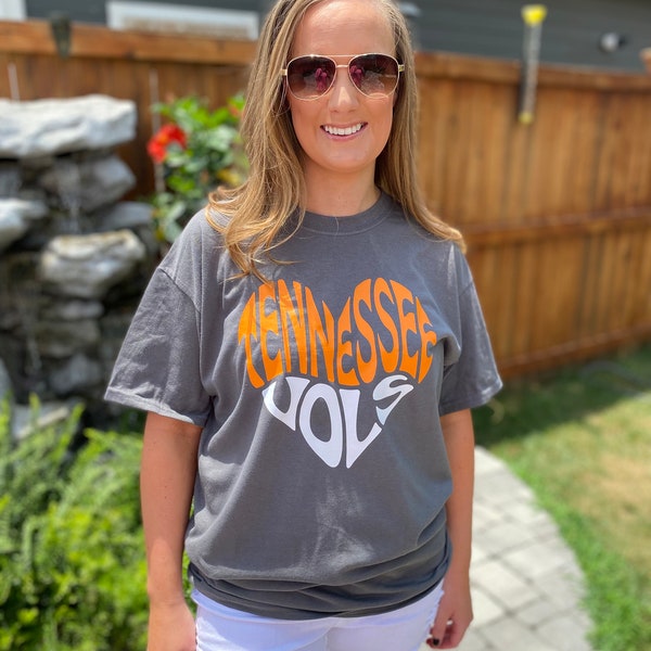 White Long Sleeve Tennessee Vols Shirt - Etsy