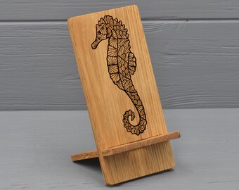Whale Sea Horse Seashell Seahorse Cute Mermaid Personalized Wooden Name Puzzle for Long Names Sea Shell Mermaid