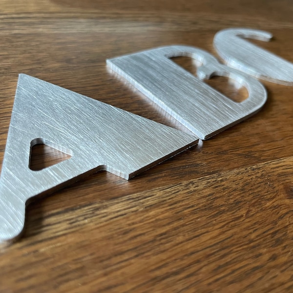 Aluminum Address Letters - Etsy