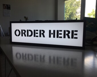 Cinema Light Box Etsy
