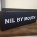 Illuminated Signs Retro Light Box Sign: Black Sides Custom Text Custom ...