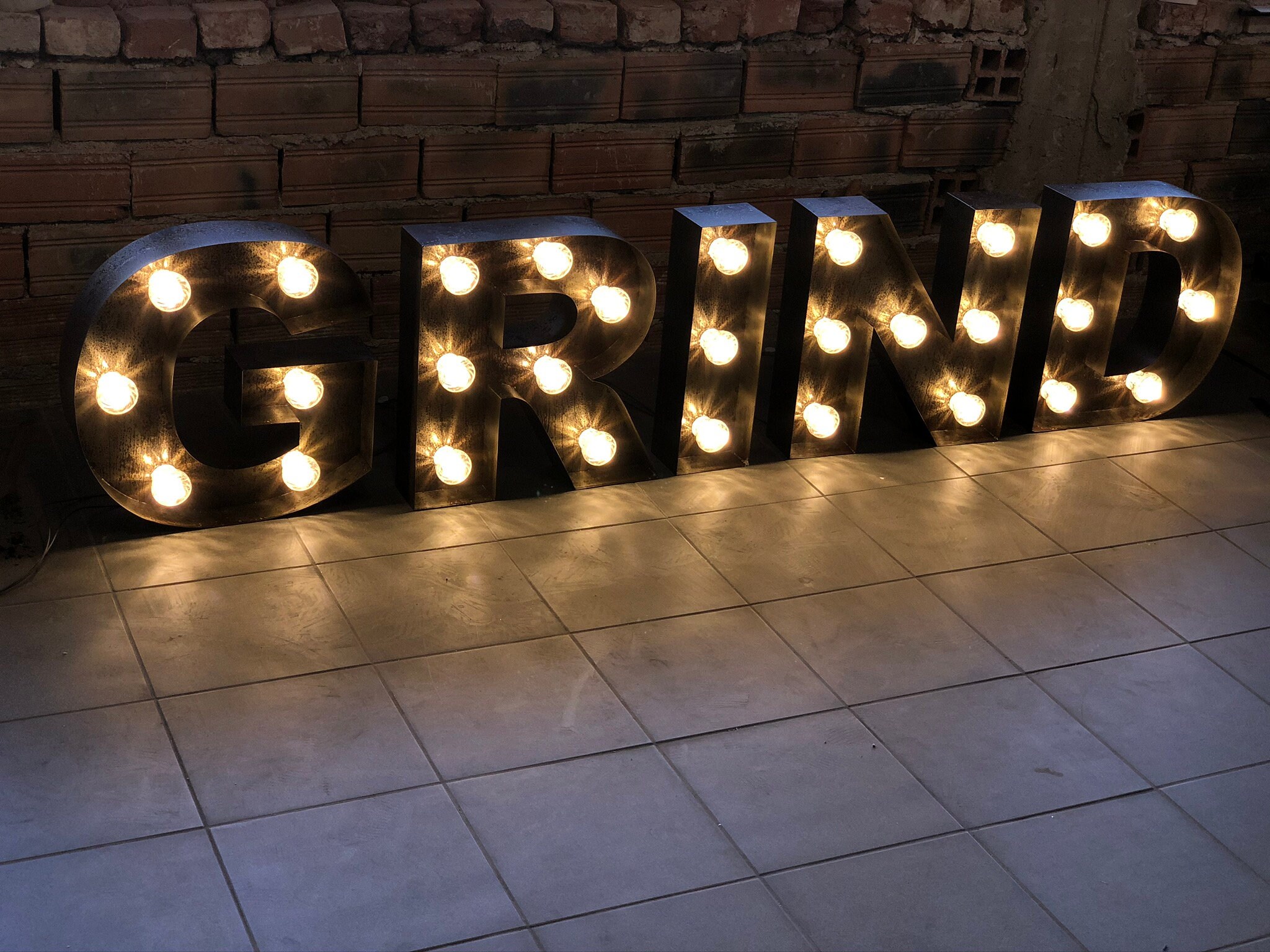 Lighted Letters With Bulbs, Custom Light up Décor, Marquee Signs for ...